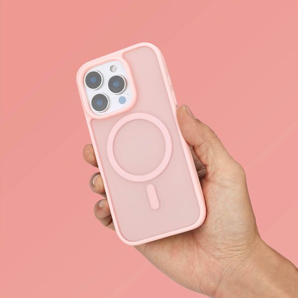 imoshion Cover posteriore Color Guard con MagSafe Apple iPhone 16 Pro - Rosa chiaro