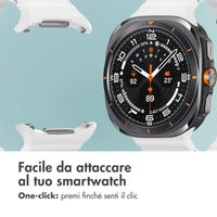imoshion Cinturino Ocean in silicone Samsung Galaxy Watch Ultra (2024/2025) - Bianco