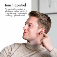 imoshion Aura Pro Auricolari in-ear wireless - Cancellazione attiva del rumore (ANC) - Bordeaux