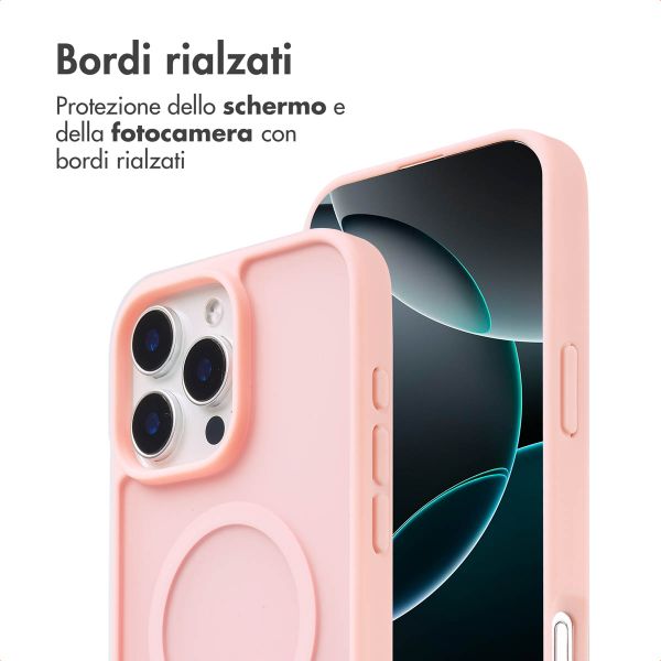 imoshion Cover posteriore Color Guard con MagSafe Apple iPhone 16 Pro - Rosa chiaro