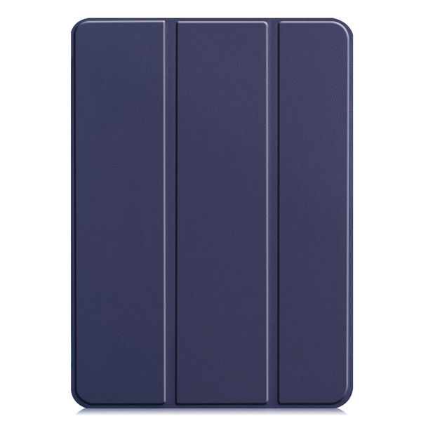 imoshion Cover a libro Trifold Apple iPad Pro 11 (2022 / 2021 / 2020 / 2018) - Blu scuro