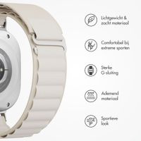 Accezz Cinturino in nylon Alpine Samsung Galaxy Watch Ultra 2 (2026) / Ultra (2024/2025) - Luce stellare