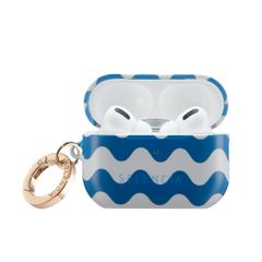 Selencia Cover Vivid  Apple AirPods Pro 2 - Wave Vibes Classic Blue