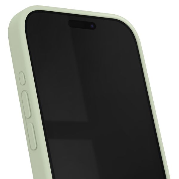 iDeal of Sweden Cover in silicone con MagSafe Apple iPhone 15 Pro - Sage Green