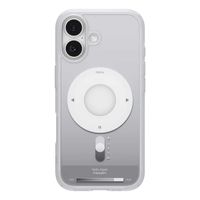 Spigen Cover Posteriore Ultra Ibrida con MagSafe Apple iPhone 17 - Classic Silver