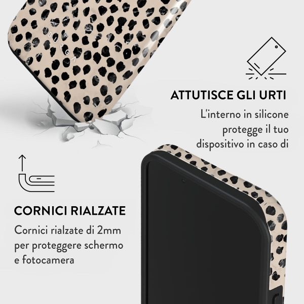 Burga Cover Posteriore Resistente con MagSafe Apple iPhone 14 - Almond Latte