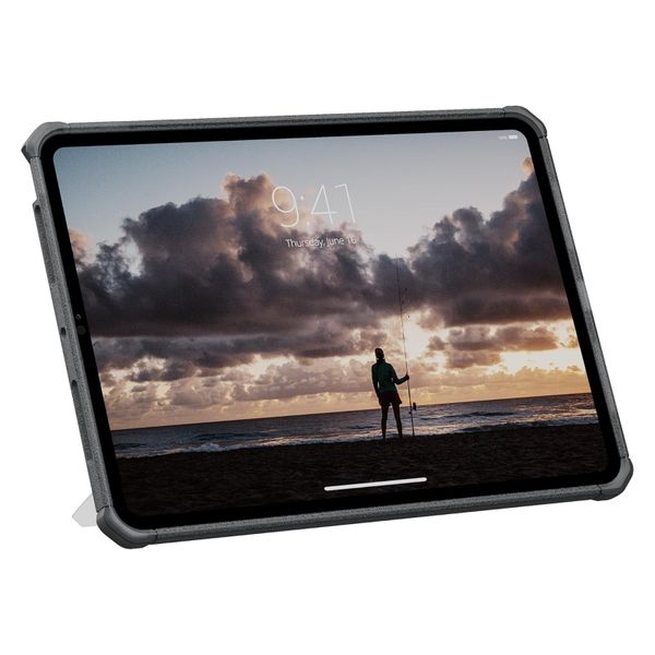 UAG Custodia posteriore Scout Plus con supporto Apple iPad Pro 11 (2025) M5 / (2024) M4 - Ash