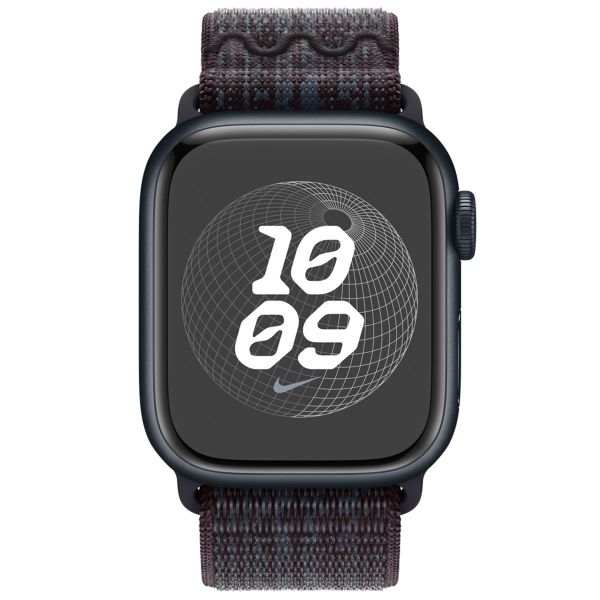 Apple Cinturino Nike Sport Loop Apple Watch | 38/40/41/42 mm - Black & Blue