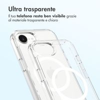Accezz Cover posteriore Xtreme Impact con MagSafe Apple iPhone 17e / 16e - Trasparente