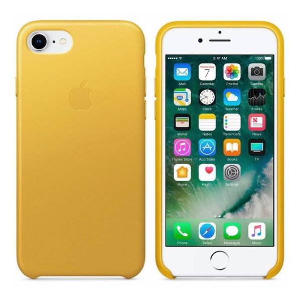 Apple Cover in Pelle iPhone SE (2022 / 2020) / 8 / 7 - Sunflower