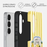 Burga Cover Posteriore Resistente Samsung Galaxy S25 - Frizzante