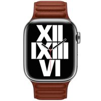 Apple Cinturino Leather Link Apple Watch | 38/40/41/42 mm - Taglia S/M - Umber