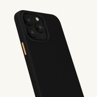 Selencia Cover posteriore Rivièra con MagSafe con ganci rimovibili Apple iPhone 14 Pro - Velvet Black