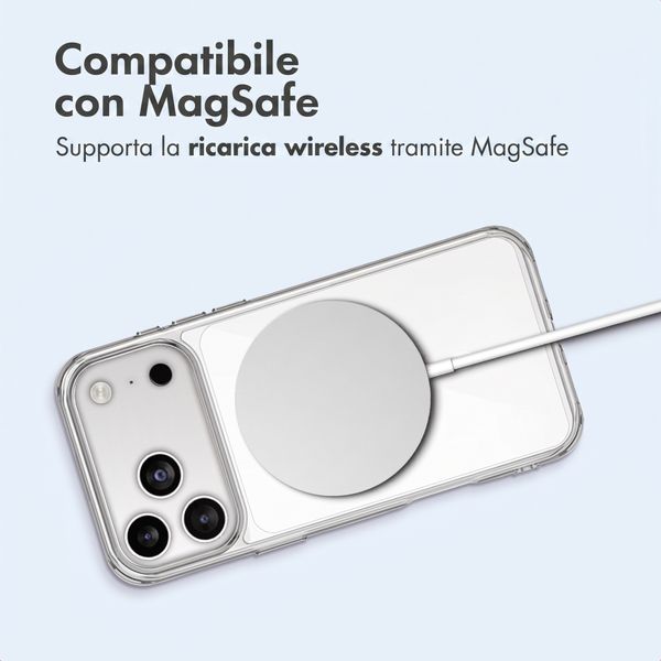 imoshion Cover posteriore protettiva con MagSafe Apple iPhone 18 Pro Max / 17 Pro Max - Trasparente