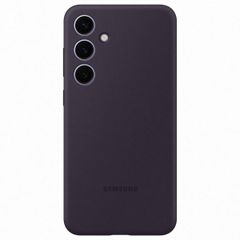Samsung Cover originale in silicone Samsung Galaxy S24 Plus - Dark Violet