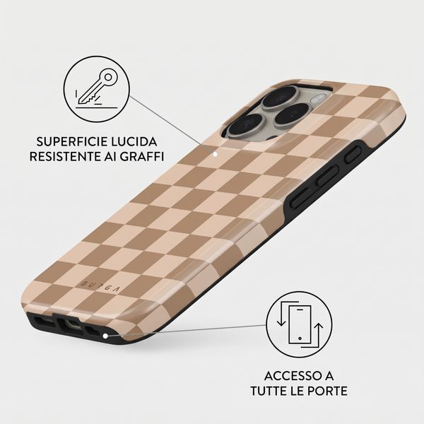 Burga Cover Posteriore Resistente con MagSafe Apple iPhone 16 Pro - Math Exam