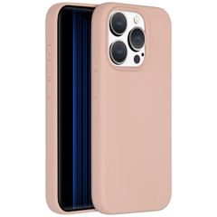 Accezz Cover in silicone liquido con MagSafe Apple iPhone 15 Pro - Rosa