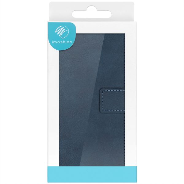 imoshion Cover a libro di Lusso Apple iPhone 12 Mini - Blu scuro