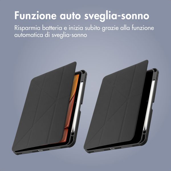 imoshion Cover Origami Apple iPad Pro 11 (2018/2020/2021/2022) / Air 5 (2022) / Air 4 (2020) - Nero