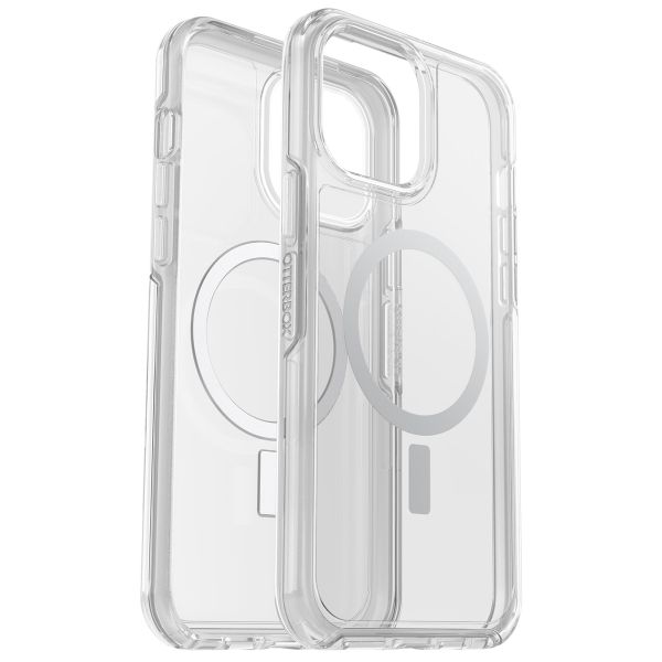 OtterBox Cover Posteriore Trasparente Symmetry con MagSafe Apple iPhone 13 Pro Max - Trasparente