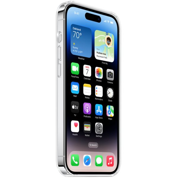 Apple Cover Trasparente con MagSafe Apple iPhone 14 Pro - Transparent