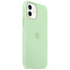 Apple Cover Posteriore in Silicone con MagSafe Apple iPhone 12 Pro Max - Pistachio