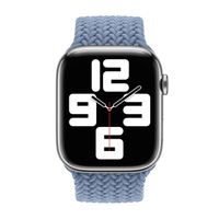 Apple Cinturino Solo intrecciato Apple Watch | 44/45/46/49 mm - Taglia 4 - Slate Blue