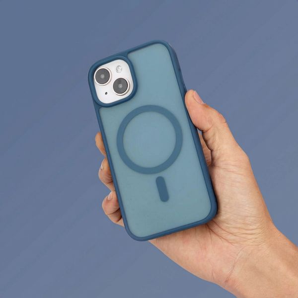 imoshion Cover posteriore Color Guard con MagSafe Apple iPhone 15 - Blu scuro