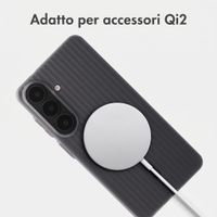 Accezz Cover Lite con MagSafe | Fluted | Samsung Galaxy S26 - Grigio