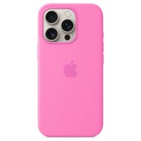 Apple Cover Posteriore in Silicone con MagSafe Apple iPhone 16 Pro - Peony Pink