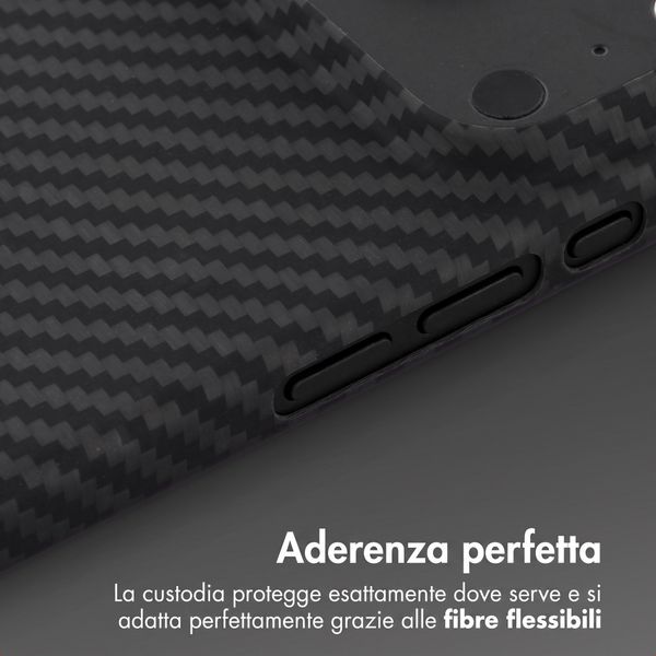 Accezz Cover MagSafe Kevlar® Apple iPhone 18 Pro Max / 17 Pro Max - Nero