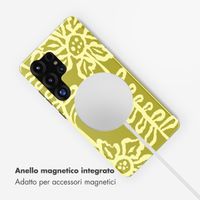 Selencia Cover posteriore Vivid con MagSafe Samsung Galaxy S25 Ultra - Chalky Bloom