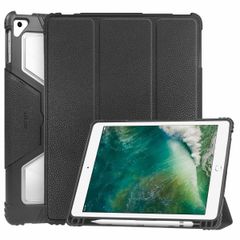 Accezz Libreria a tre ante robusta Apple iPad 6 (2018) 9.7 pollici / iPad 5 (2017) 9.7 pollici / Air 2 (2014)/Air 1 (2013) - Nero