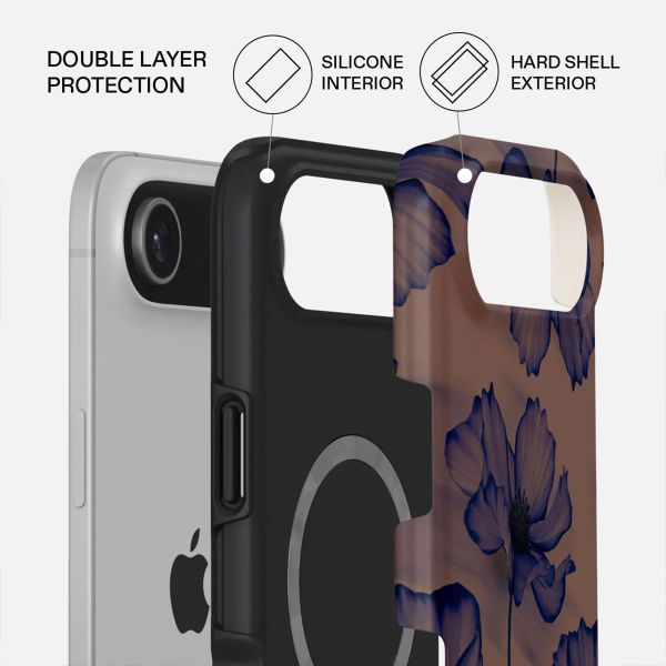 Burga Cover Posteriore Resistente con MagSafe Apple iPhone Air - Velvet Night