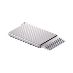 Secrid Cardprotector MagSafe Fluted - Porta carte - Silver