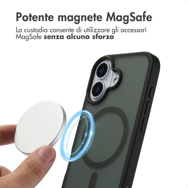 imoshion Cover posteriore Color Guard con MagSafe Apple iPhone 17 - Nero