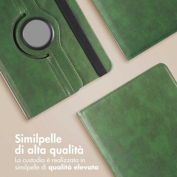 imoshion Cover Girevole a 360° Samsung Galaxy Tab A9 Plus - Verde