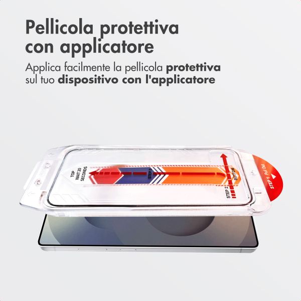 Accezz Vetro temperato + Applicatore Samsung Galaxy S25 Ultra