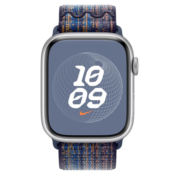 Apple Cinturino Nike Sport Loop Apple Watch | 44/45/46/49 mm - Game Royal & Orange