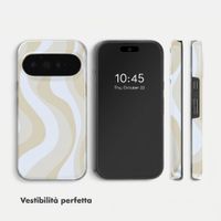 Selencia Cover posteriore Vivid con MagSafe Google Pixel 11 Pro - Desert Waves Beige