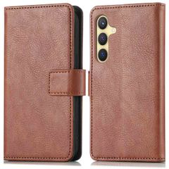 imoshion Cover a libro di Lusso Samsung Galaxy S24 Plus - Marrone