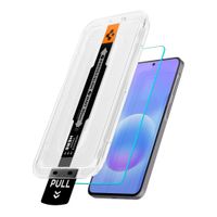Spigen Vetro temperato GLAStR EZ Fit, confezione da 2 + Applicatore Samsung Galaxy A57 (5G)