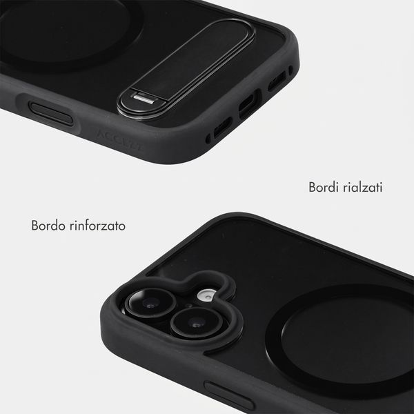 Accezz Cover Hold con MagSafe Apple iPhone 16 - Black
