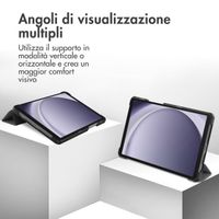 imoshion Cover a libro Trifold Samsung Galaxy Tab A11 / A9 8.7 pollici - Grigio