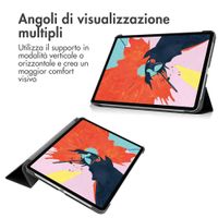 imoshion Cover a libro Trifold Apple iPad Air 11 pollici (2026) M4 / (2025) M3 / (2024) M2 / Air 5 (2022) / Air 4 (2020) - Nero