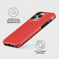 Burga Cover Posteriore Resistente con MagSafe Apple iPhone 14 Pro - Pomegranate
