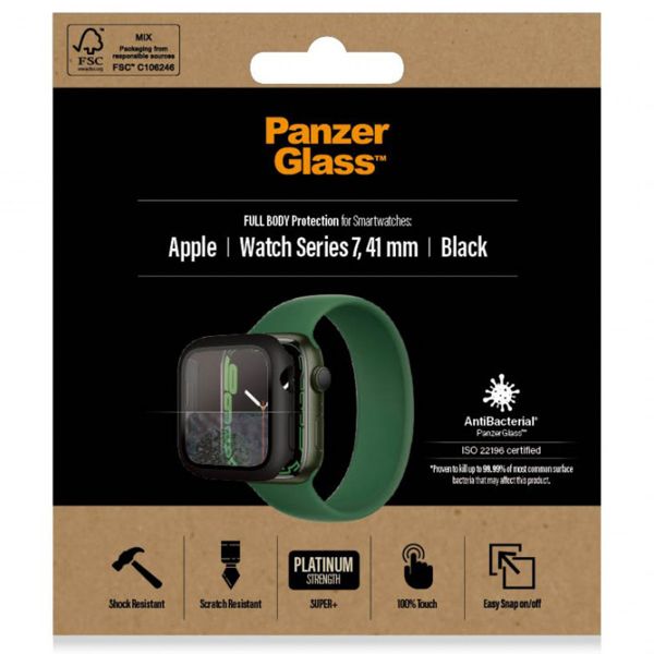 PanzerGlass Cover Full Body Apple Watch 7 / 8 / 9 - 41 mm - Nero