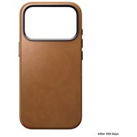Nomad Cover posteriore Traditional Leather con MagSafe Apple iPhone 18 Pro / 17 Pro - English Tan
