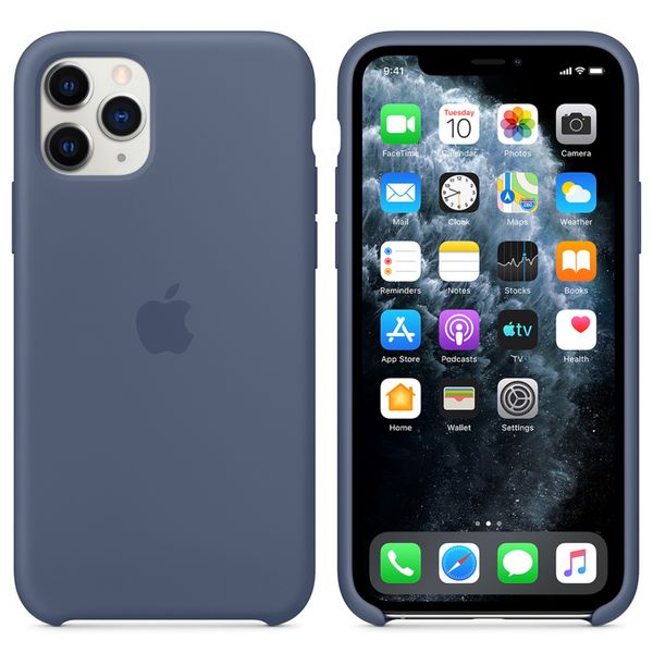 Apple Cover in Silicone Apple iPhone 11 Pro - Alaskan Blue