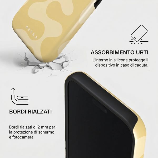 Burga Cover Posteriore Resistente con MagSafe Apple iPhone 14 Pro - Glow